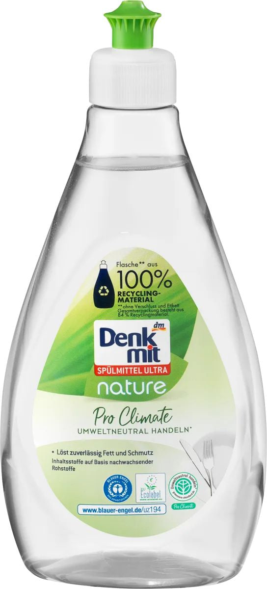 Denkmit Nature Pro Climate Dishwashing Liquid, 500 mL