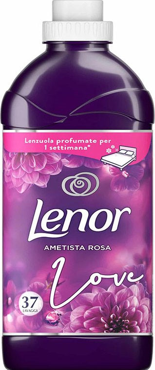 Lenor Pink Amethyst Love Fabric Softener, 925 mL