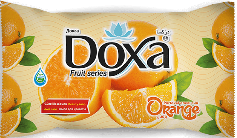 Doxa Fruit Series Orange Bar Soap, 150 g