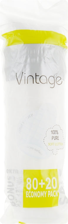 Vintage Cotton Pads, 80 + 20 pcs - Image 2