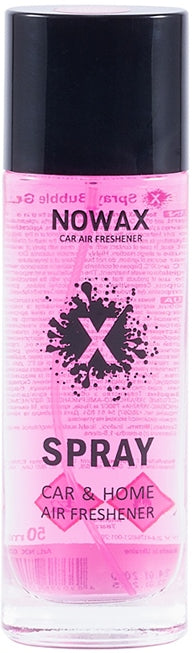 Nowax X Spray Bubble Gum Car Air Freshener, 50 mL