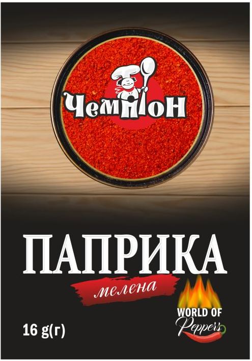 Champion Red Paprika, 16 g