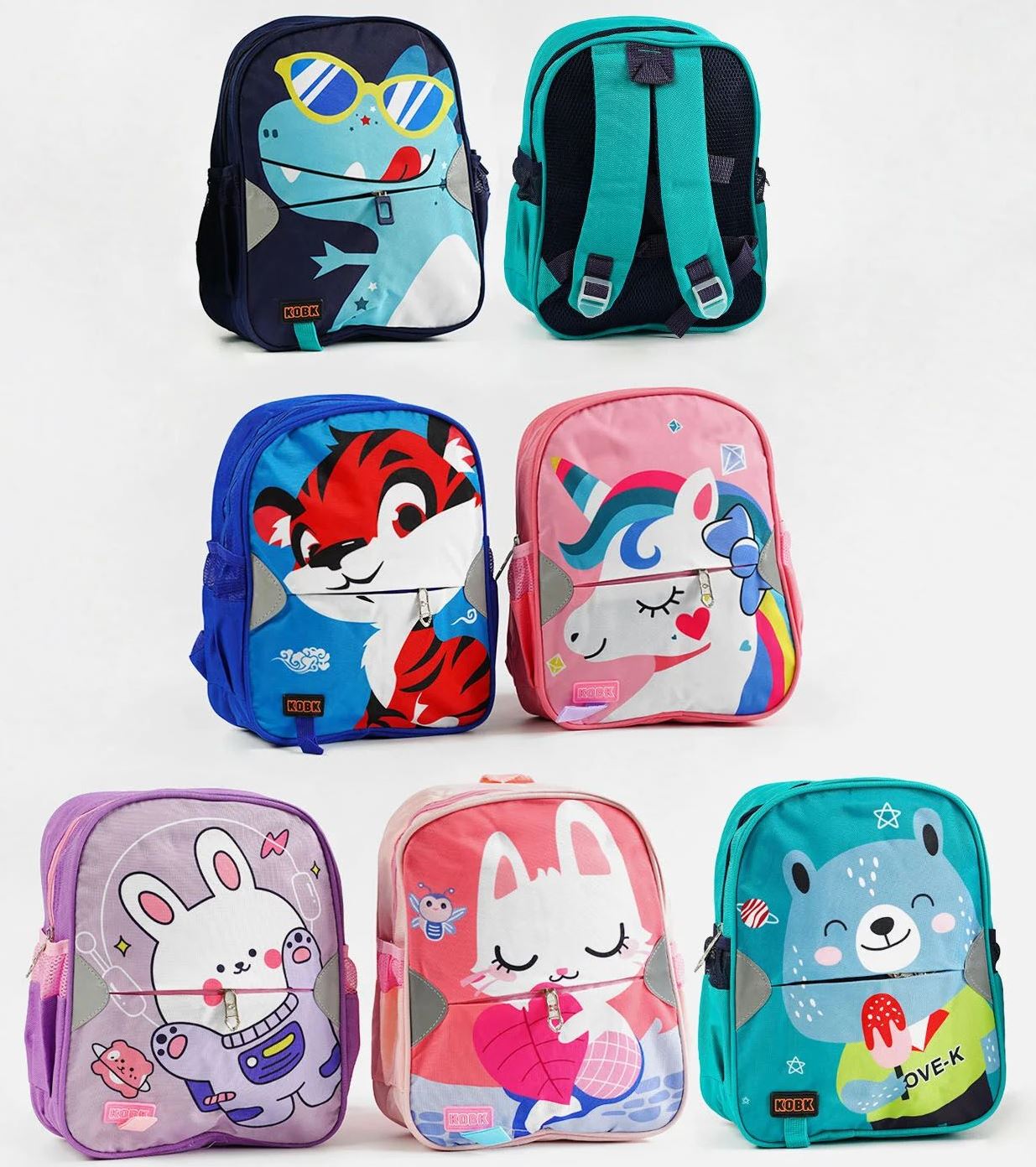 C 62566 Kids Backpack, Assorted Designs