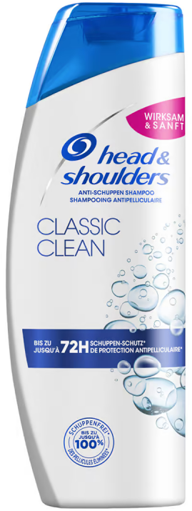 Head & Shoulders Classic Clean Anti-Dandruff Shampoo, 500 mL