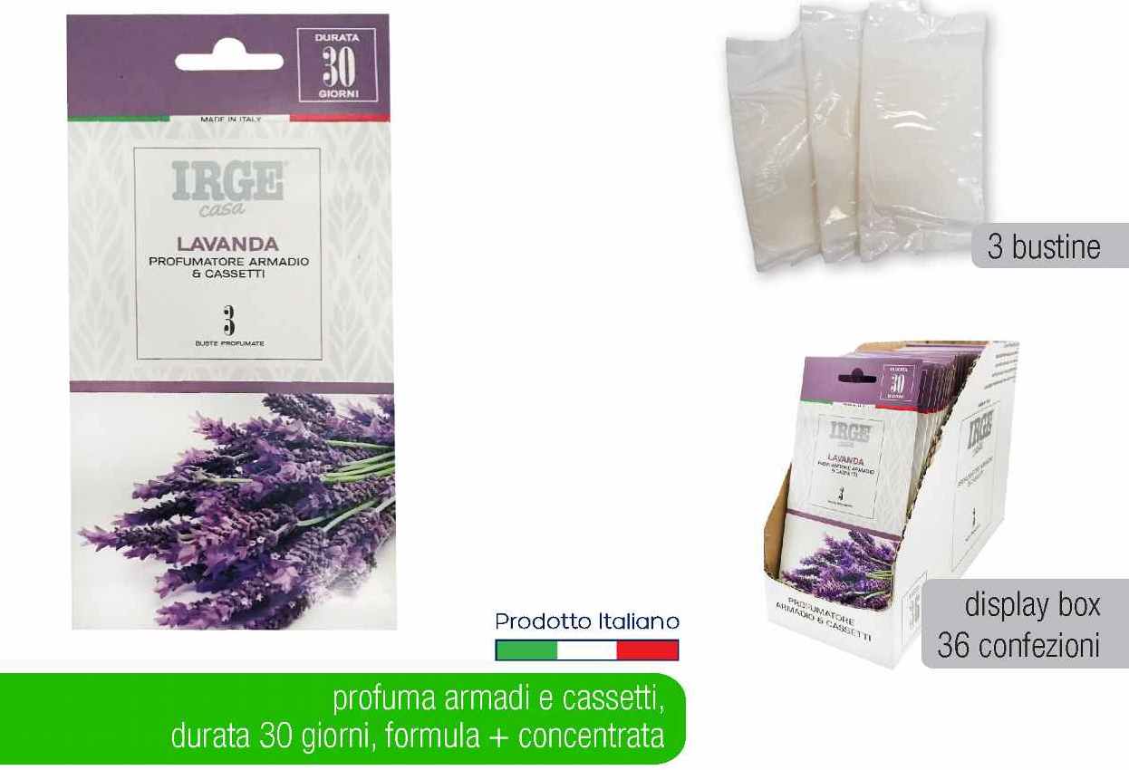 Irge Lavender Wardrobe Scent Granules, 3 pcs - Image 2