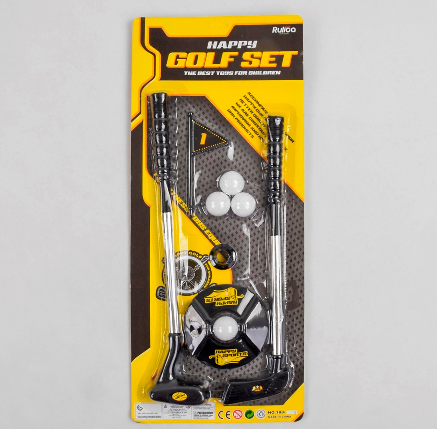 Rulico 188-4 Golf Play Set on Card