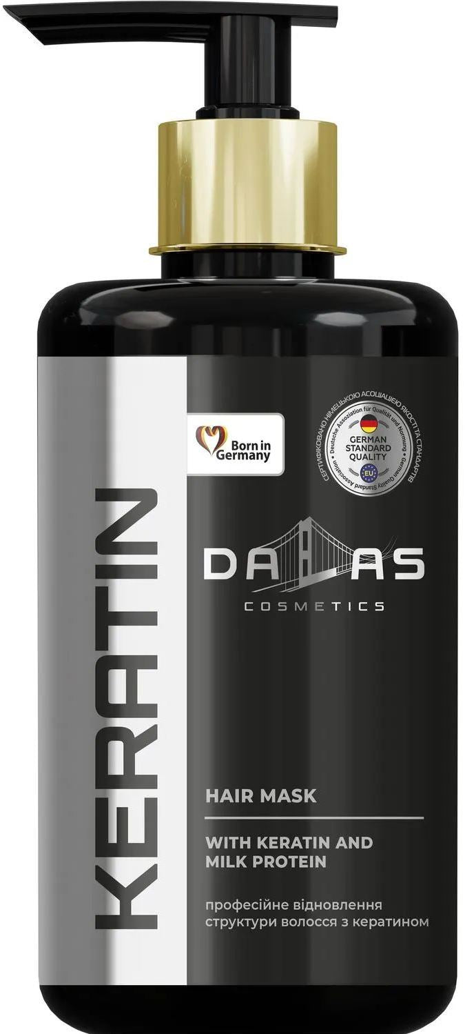 Dalas Keratin & Milk Protein Extract Hair Mask with Pump, 900 mL