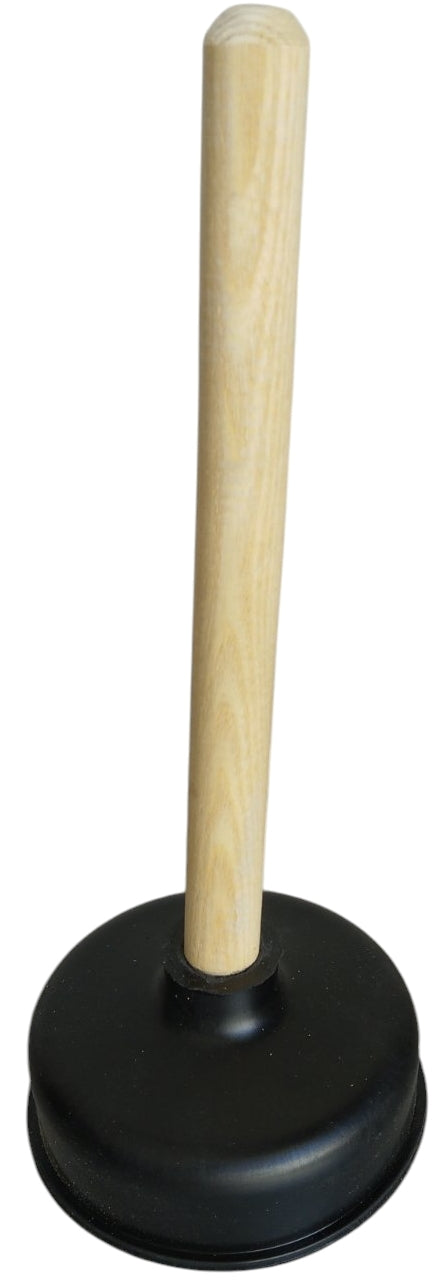 Vacuum Plunger with Wooden Handle