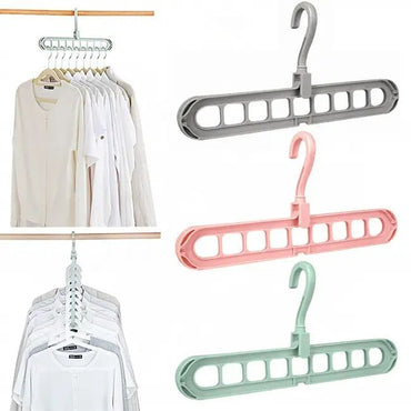 Plastic Clothes Hanger Organizer - Image 2