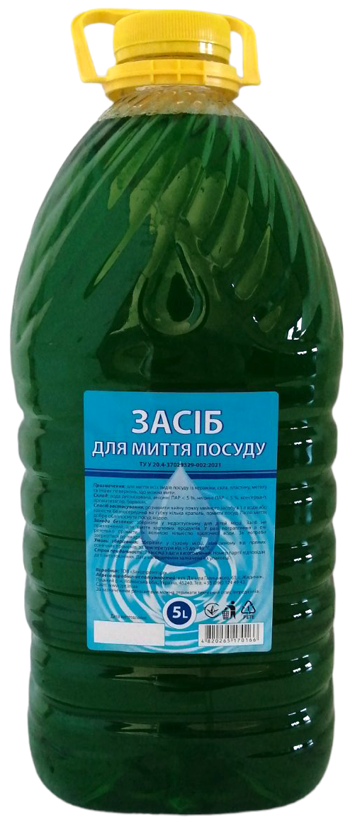 Zakhidpromtorg Dishwashing Liquid, 5 L