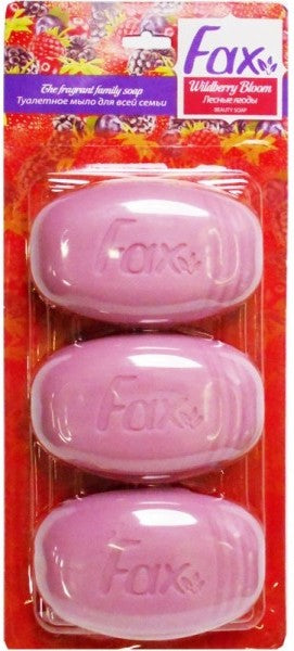 Fax Wild Berries Bar Soap, 3 x 115 g
