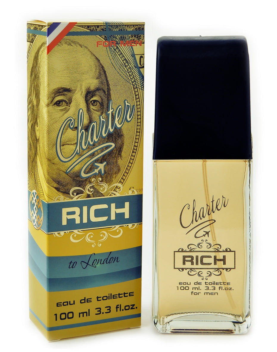 Charter Rich Men's Eau de Toilette, 100 mL