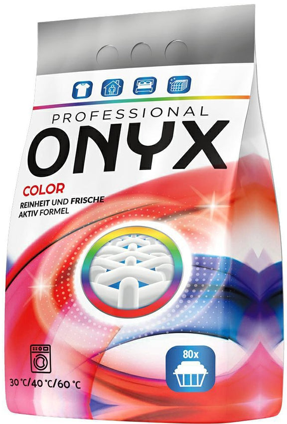Onyx Professional Color Laundry Detergent Powder, 80 Loads, 4.8 kg