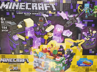 Minecraft 12002 4-in-1 Building Set with LED Light - Image 2
