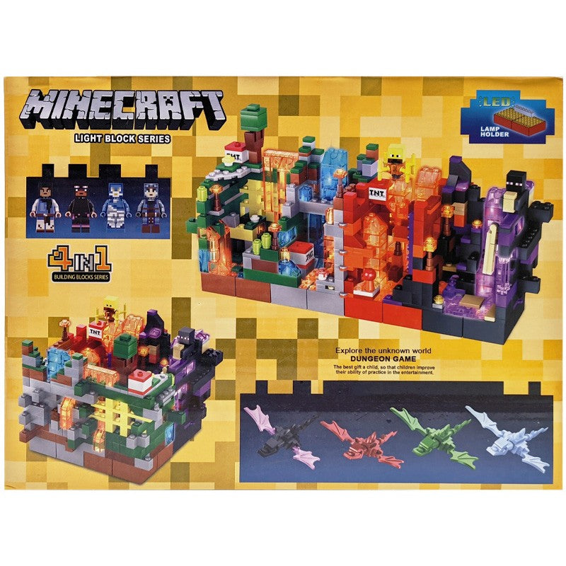 Minecraft 12002 4-in-1 Building Set with LED Light - Image 3