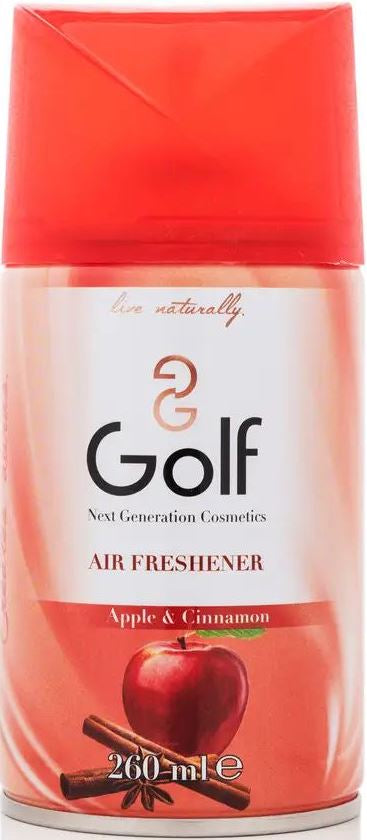 Golf Apple & Cinnamon Air Freshener Refill, 260 mL