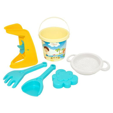 Tigres Summer 39909 Sand Play Set with Mill & Thermal Sticker, 6 pcs - Image 2