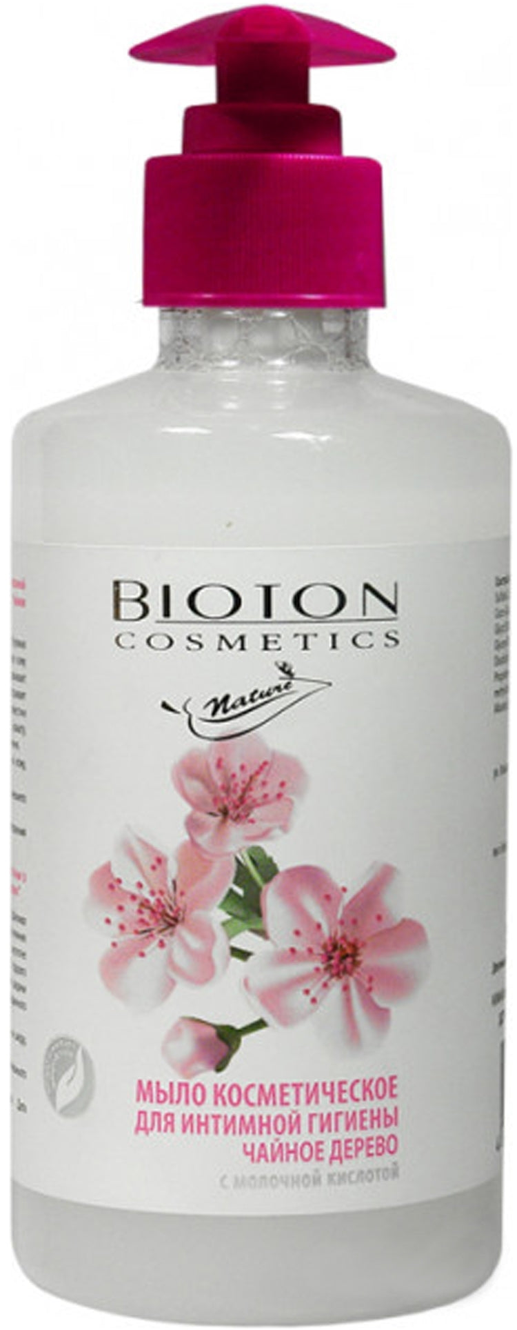 Bioton Cosmetics Nature Tea Tree Intimate Wash Soap, 300 mL