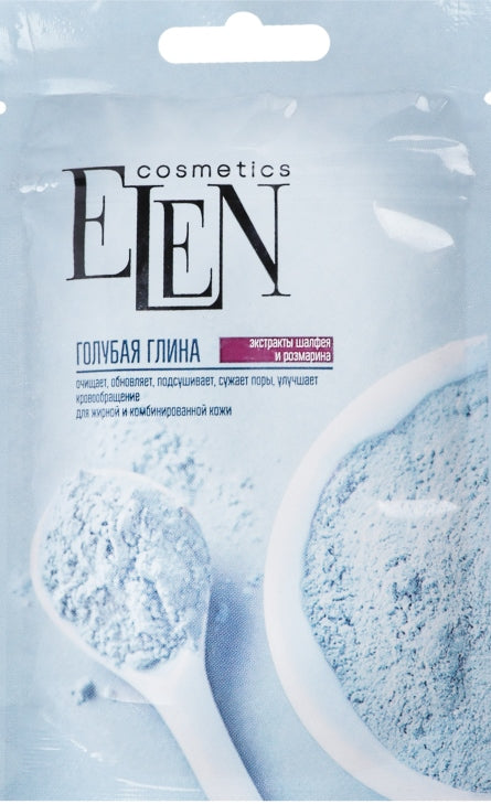 Elen Sage & Rosemary Extract Blue Clay, 50 g