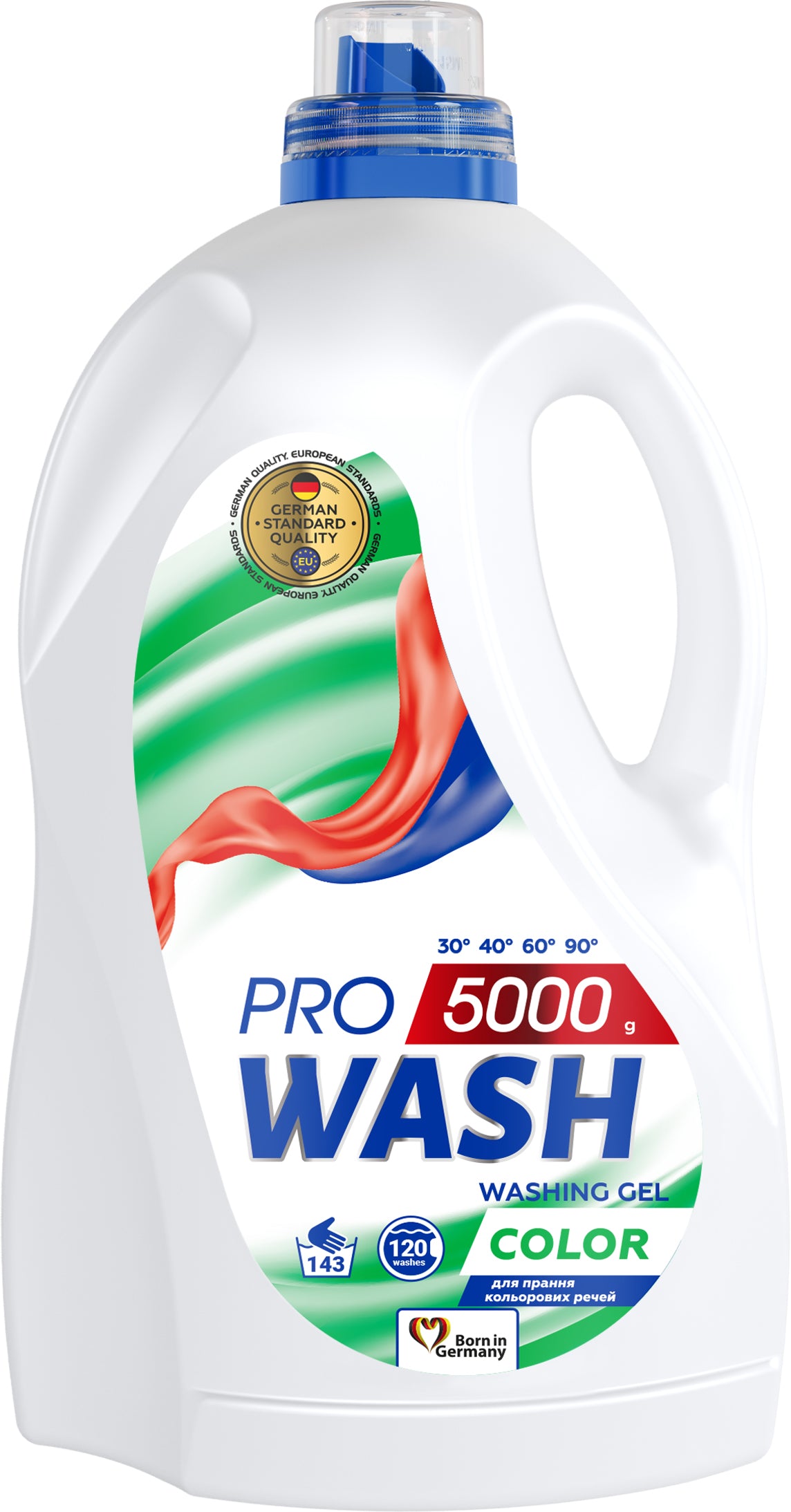 Pro Wash Color Laundry Detergent Gel, 120 Loads, 4.8 L