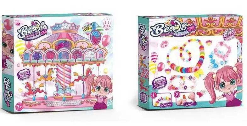 338-1055/1056 Bead Set with Assorted Beads & String