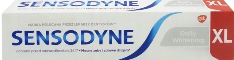 Sensodyne Daily Whitening Toothpaste, 100 mL