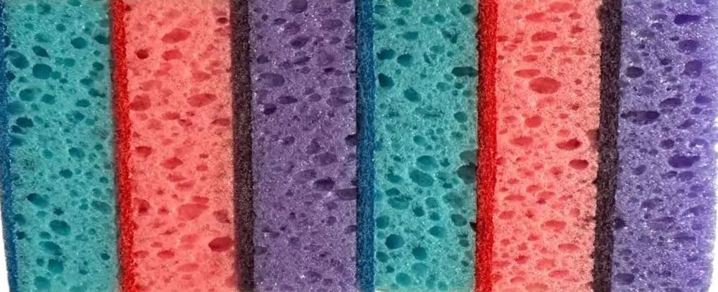 Tofix Porous Kitchen Sponges, 6 pcs
