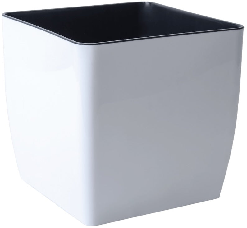 Aleana Quadro Low Flower Pot, Assorted, 27 x 27 x 26 cm, 14 L