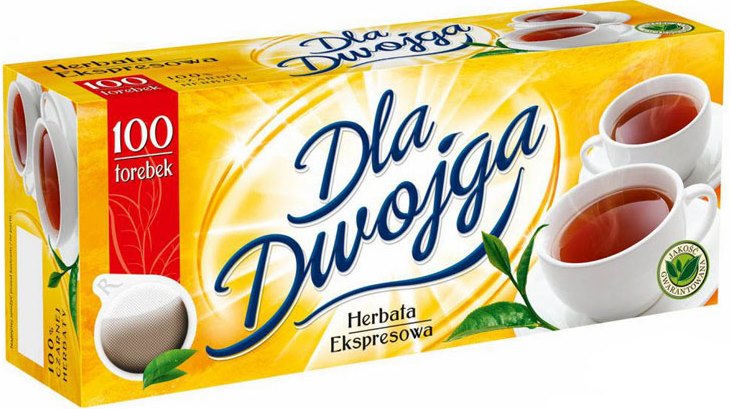 Dla Dwojga Black Tea, 100 Bags, 140 g