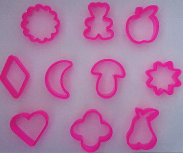 Plastic Cookie Cutters, 10 pcs - Image 2