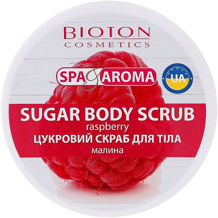 Bioton Cosmetics Spa & Aroma Raspberry Sugar Body Scrub, 250 mL