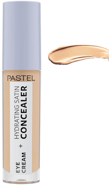 Pastel Eye Cream+ Moisturizing Satin Concealer Shade 64 Medium Light, 4.3 mL