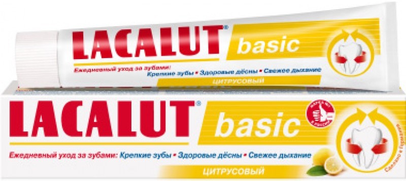 Lacalut Basic Citrus Toothpaste, 75 mL