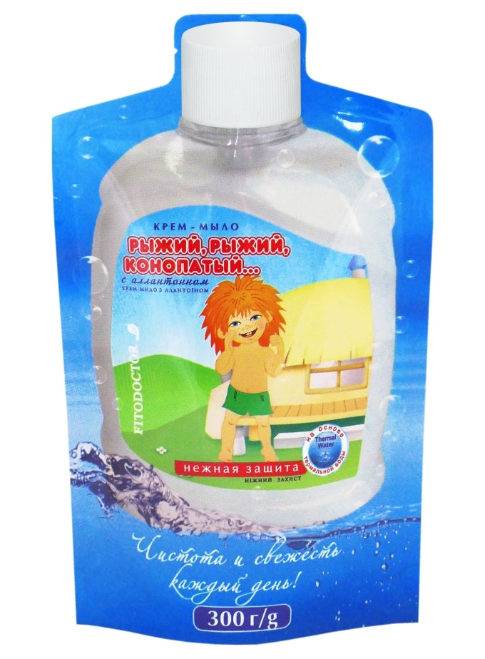 Fitodoktor Red-Haired & Freckled with Allantoin Kids Liquid Cream Soap Refill Pouch, 300 mL