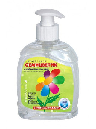 Fitodoktor Seven-Color Flower Kids Liquid Hand Soap, 300 mL