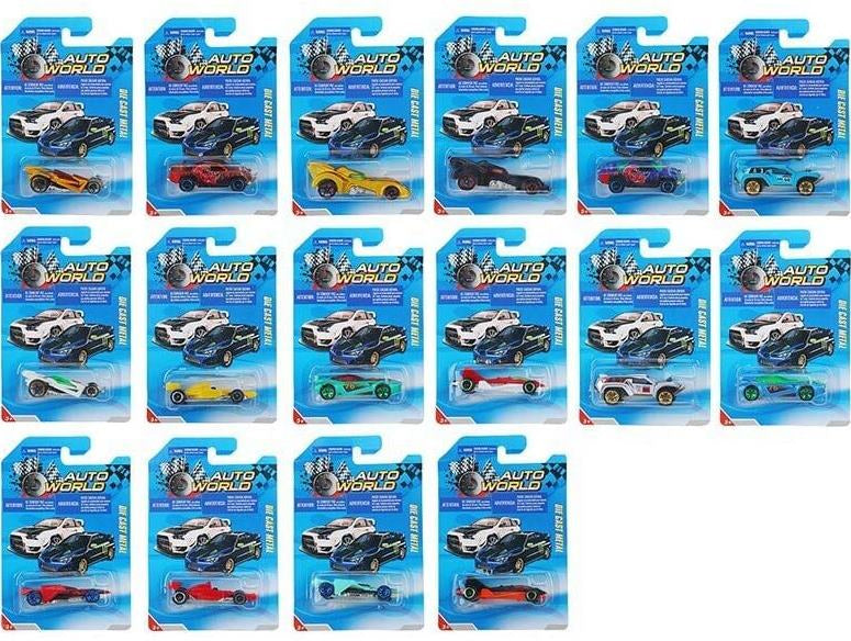 Auto World ML1977A1 Metal & Plastic Car, Assorted Designs