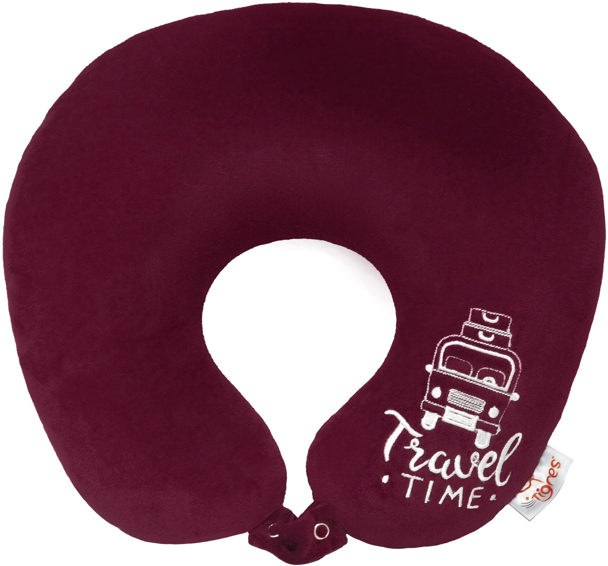 Tigres PD-0404 Travel Time by Car Neck Pillow