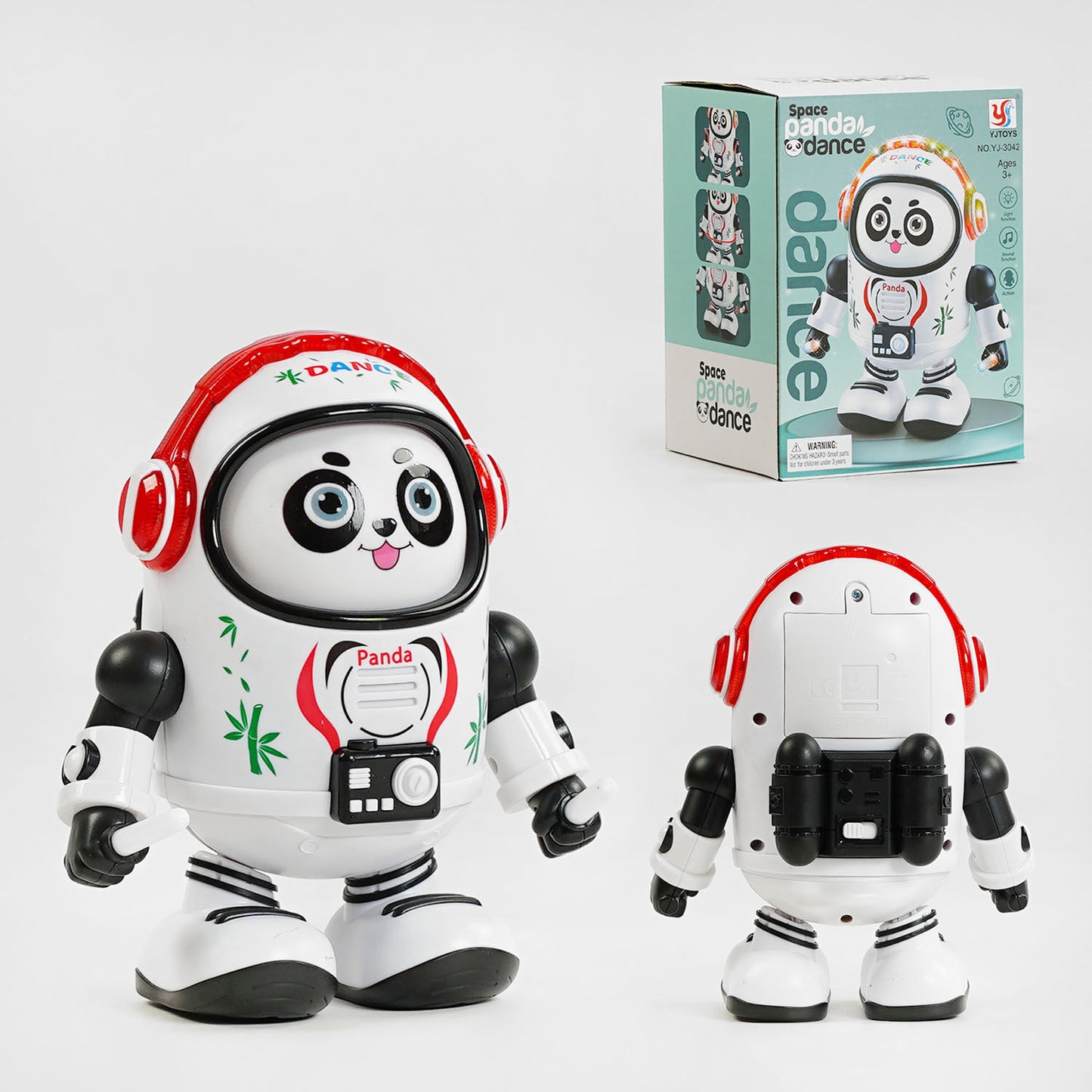 YJ3042 Light-Up Musical Dancing Panda Robot