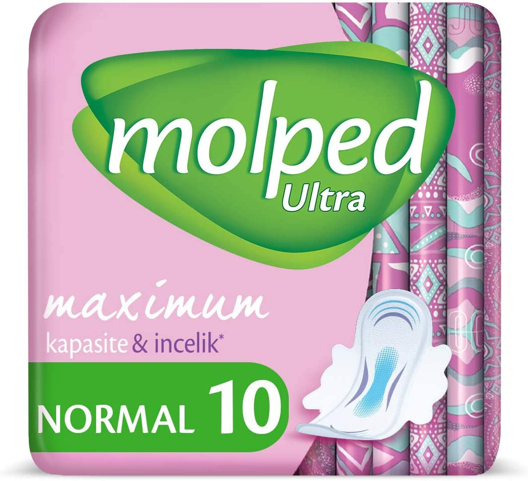 Molped Ultra Normal Sanitary Pads, 10 pcs