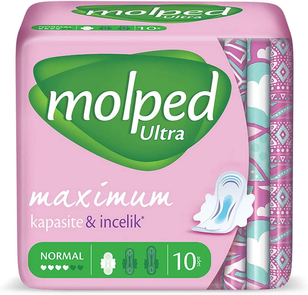 Molped Ultra Normal Sanitary Pads, 10 pcs - Image 2