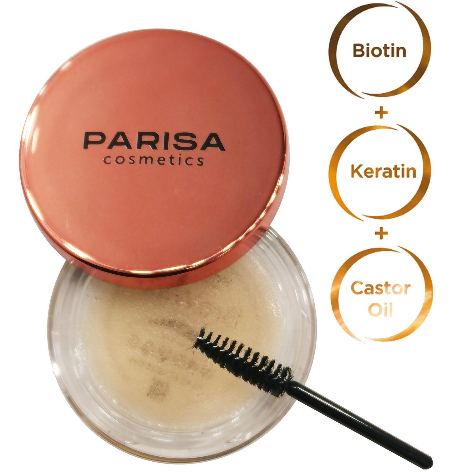 Parisa Cosmetics BroWax Eyebrow Styling & Hold Wax, 10 mL - Image 2