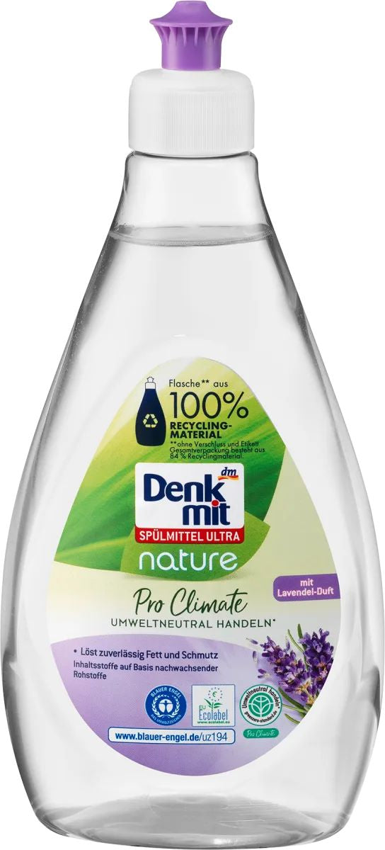 Denkmit Nature Pro Climate Lavender Dishwashing Liquid, 500 mL