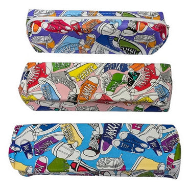 P0886 Sneakers Zipper Pencil & Cosmetic Case - Image 2