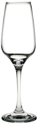 Pasabahce Risus 44257 Champagne Flute Set, 6 x 195 mL