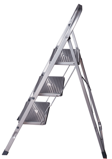 Eurogold Step Max 2103 3-Step Metal Ladder - Image 2