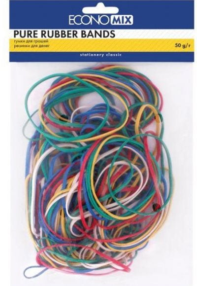 Economix 41501 Rubber Bands, 50 g