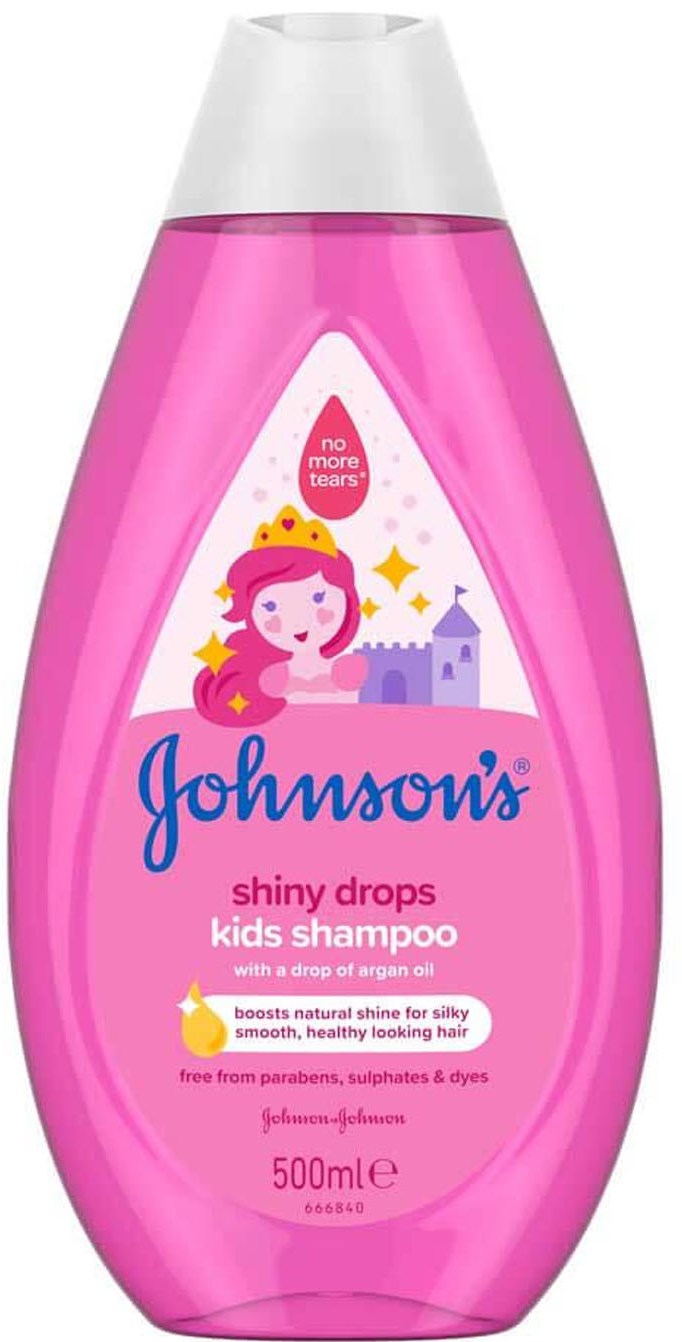 Johnson's Baby Shiny Drops Kids' Shampoo, 500 mL
