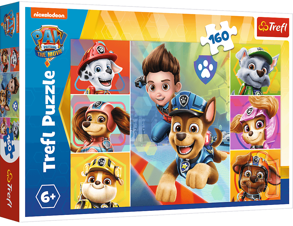 Trefl 15410 Paw Patrol Team Meeting Puzzle, 160 Pieces