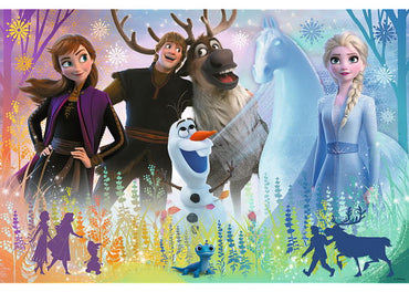 Trefl 53018 Frozen Friends Forever Glitter Puzzle, 70 Pieces - Image 2