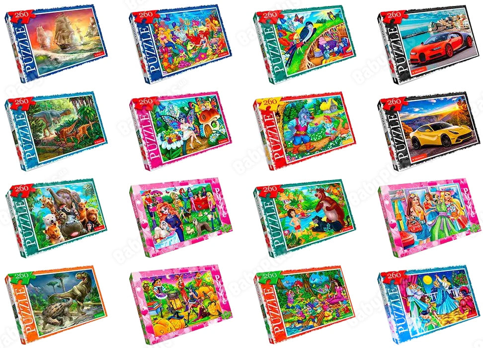 Danko Toys Puzzle, 260 pcs, Assorted Designs